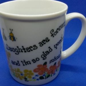 DAUGHTERS Message Mug Coffee Tea Cup Ceramic Georg